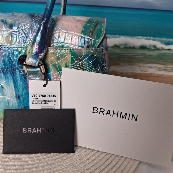 BRAHMIN Impression Melbourne Collection Dayan Satchel Bag